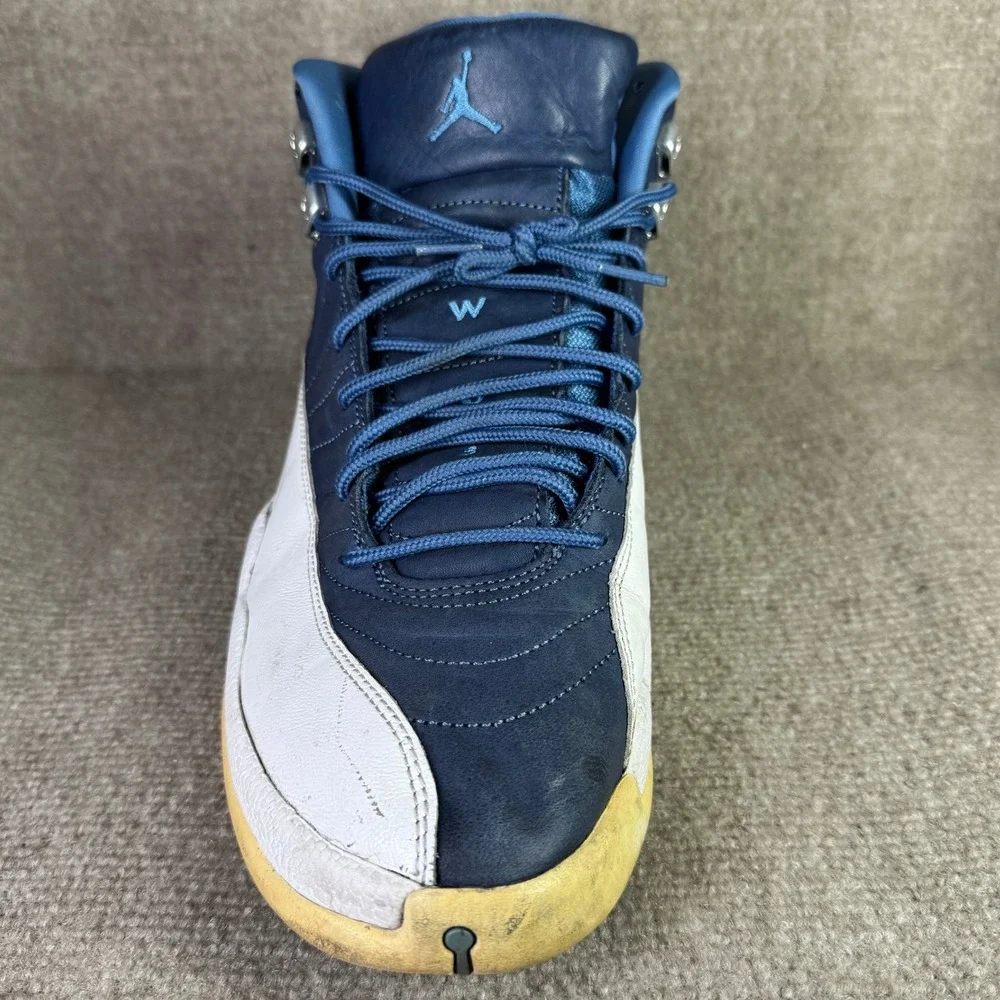 Jordan 12 Retro Obsidian 2020 Mens 13‎ Blue Indigo Stone 130690-404 Sneakers